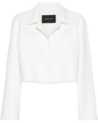 Fabiana Filippi - Felted Cropped Jacket - Lyst