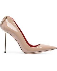 HARDOT - Supreme Ass Metallic-Heel 101Mm Patent-Finish Pumps - Lyst