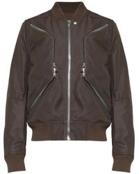 Rick Owens - Temple Heizer Flight Jacket - Lyst