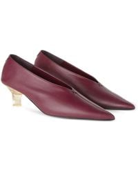 RETORI - Ballet Plex Leather Heeled Pumps - Lyst