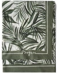 Bogner - Quincy Palm-Print Scarf - Lyst