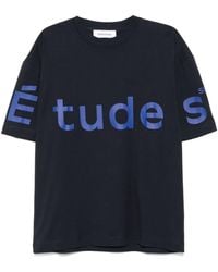 Etudes Studio - Logo-Print T-Shirt - Lyst