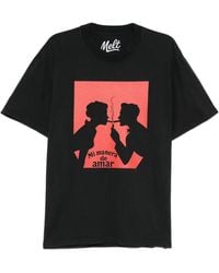 Melt - Cotton Printed T-Shirt - Lyst
