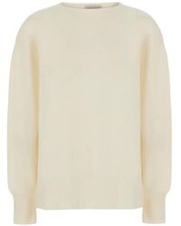 Semicouture - Candy Ribbed-Trim Sweater - Lyst