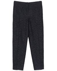Max Mara - Corona Lace Straight-Leg Trousers - Lyst