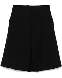 Ami Paris - Shorts Con Design A Inserti - Lyst