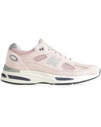 New Balance - U991 Panelled Sneakers - Lyst