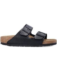 Birkenstock - Arizona Bs Lizard-Print Sandals - Lyst