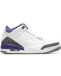 Nike - Air 3 Panelled Leather High-top Trainers - Lyst
