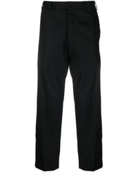 PT Torino - Cropped Straight-Leg Trousers - Lyst