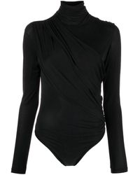 GAUGE81 - Patra Drape-panel Ruched Bodysuit - Women's - Spandex/elastane/cupro - Lyst