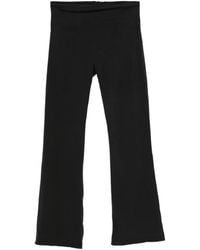Skims - Fold-Over Flared Trousers - Lyst