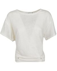 IRO - Open-Back T-Shirt - Lyst