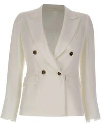 Marella - Charme Double-Breasted Blazer - Lyst