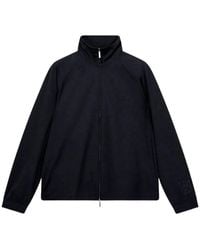 Emporio Armani - Raglan-Sleeve Zip-Up Sweatshirt - Lyst