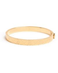 Tory Burch - T Monogram Hinge Bracelet - Lyst