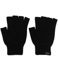 Paul Smith - Knitted Cashmere Fingerless Gloves - Lyst