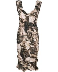 Feben - Twist Cocktail Minidress - Lyst