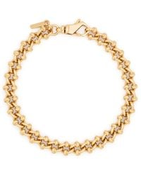 Emanuele Bicocchi - Knot-Detail-Plated Chain Bracelet - Lyst