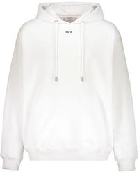 Off-White c/o Virgil Abloh - Arroow Hoodie Met Trekkoord En Patroon - Lyst