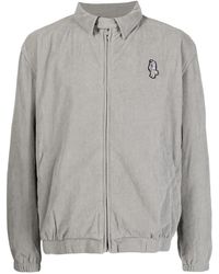BBCICECREAM - Logo-Print Zip-Up Shirt Jacket - Lyst