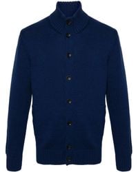 Zanone - Ribbed-Knit Cotton Cardigan - Lyst