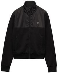 Prada - Giacca Re-Nylon Con Inserti - Lyst