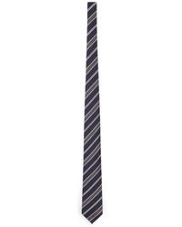 Lardini - Striped Silk Tie - Lyst