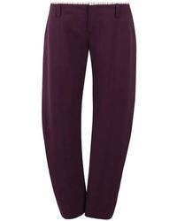 Ssheena - Pressed-Crease Tailored Trousers - Lyst
