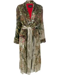 Etro Cappotto a fiori - Verde