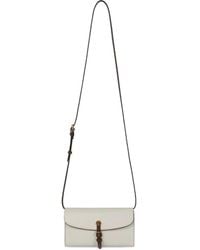 Etro - Two-Tone Leather Pony Wallet With Shoulder Strap - Lyst