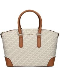 MICHAEL Michael Kors - Murphy Medium Logo-Print Handle Tote Bag - Lyst