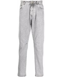 Brunello Cucinelli - Jeans Dritti Con Effetto Schiarito - Lyst