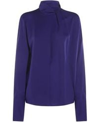 Tom Ford - Blusa A Collo Alto - Lyst
