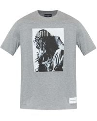 Emporio Armani - T-Shirt With Print - Lyst