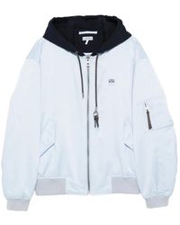 Loewe - Zip-Fastening Hooded Bomber Jacket - Lyst