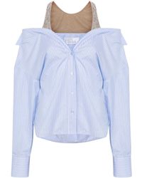 GIUSEPPE DI MORABITO - Rhinestone-embellished Shirt - Lyst