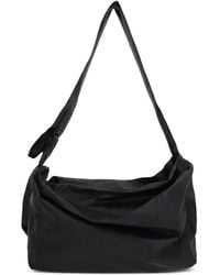 discord Yohji Yamamoto - Puff Leather Shoulder Bag - Lyst