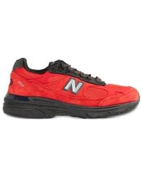 New Balance - 993 Logo-Detail Sneakers - Lyst