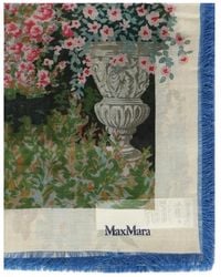 Max Mara - Schal Mit Blumenmotiv - Lyst