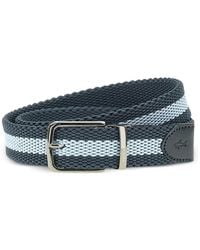 Paul & Shark - Reversible Striped Belt - Lyst