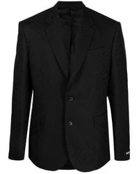 Versace - Sakko Mit La Greca-Muster - Lyst