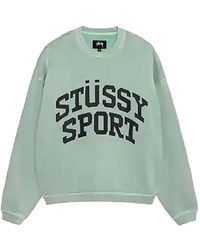Stussy - Crew-Neck Sweatshirt - Lyst
