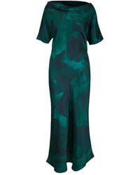 Kiton - Midi-Jurk Met Abstracte Print - Lyst
