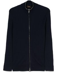 Moorer - Orson Cable-knit Cardigan - Lyst