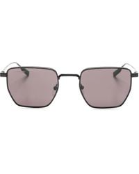 Lacoste - Sonnenbrille Mit Eckigem Gestell - Lyst