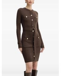 Guess - Belted Mini Dress - Lyst