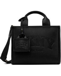DKNY - Grained Logo-Embossed Tote Bag - Lyst