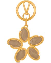 Oscar de la Renta - O Flower Charm Keyring - Lyst