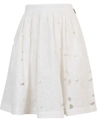 MSGM - Rok Met Sangallo-Kant - Lyst